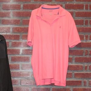 Men's Salmon Colored Izod Polo Shirt